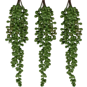 Artificial String of Pearls Plant (3 Pack)