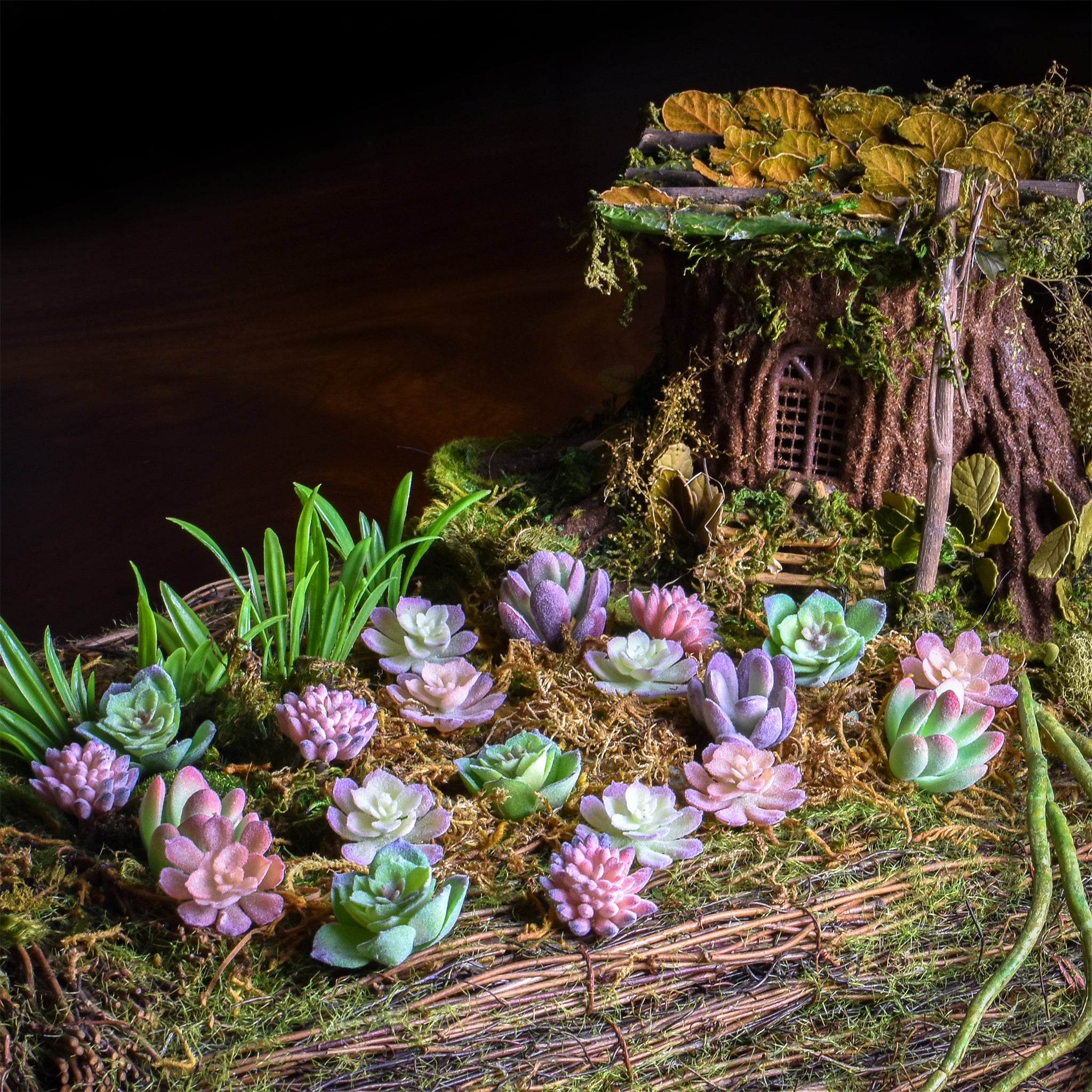 mini succulents artificial Mini Artificial Succulents (20 Pack) – Seeko Succulents