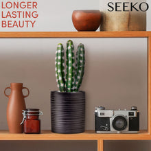 Load image into Gallery viewer, SEEKO Natural Looking Fake Cactus Plant - 11&quot; Artificial Cactus in Ceramic Pot for Home Decor - Small Fake Plants &amp; Faux Succulents Cacti for Southwest Decor, Cubicle Decor &amp; Shelf Decor Accents